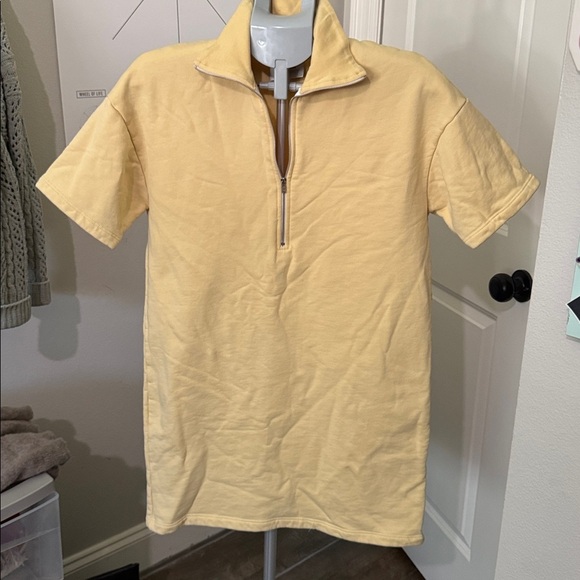 Reformation Hampton Sweat Dress Sz M - Picture 2 of 7